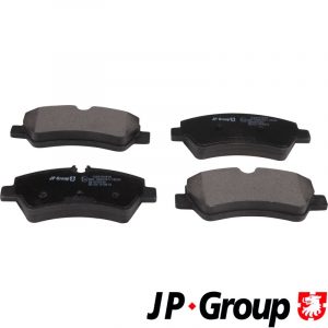 Колодки тормозные задние дисковые к-кт