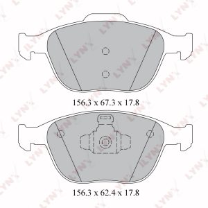 Колодки тормозные передние к-кт