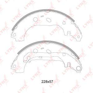 Колодки барабанные к-кт
