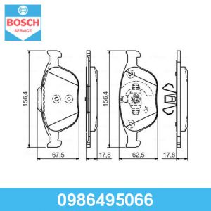 Колодки тормозные передние к-кт