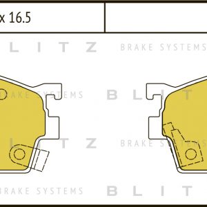 Колодки тормозные передние к-кт