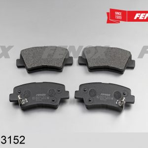 Колодки тормозные задние дисковые к-кт