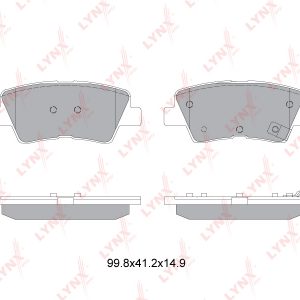 Колодки тормозные задние дисковые к-кт