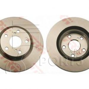 Диск тормозной передний вентилируемый