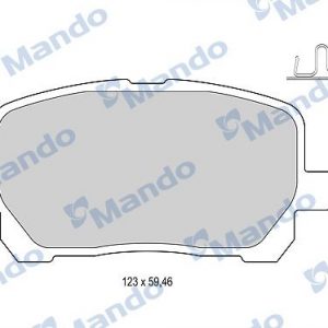 Колодки тормозные передние к-кт