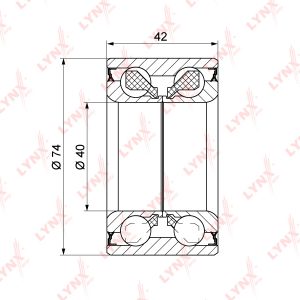 Подшипник ступицы (к-кт)