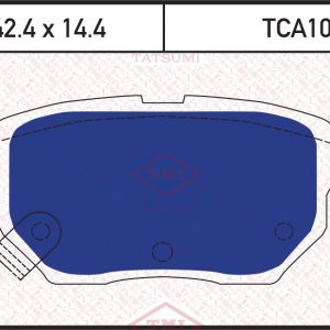 Колодки тормозные задние дисковые к-кт