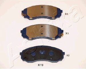 Колодки тормозные передние к-кт