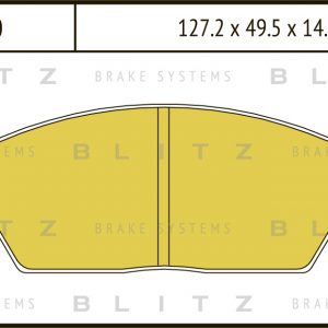 Колодки тормозные передние к-кт