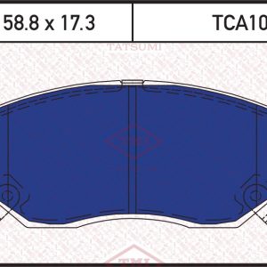 Колодки тормозные передние к-кт