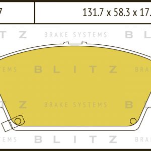 Колодки тормозные передние к-кт