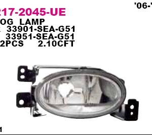 Фара противотуманная левая