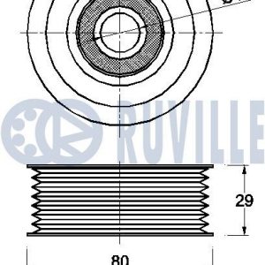 Ролик дополнительный руч. ремня