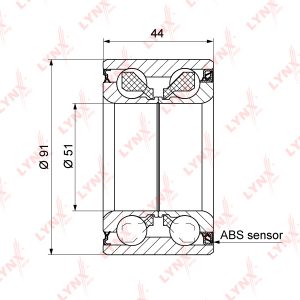 Подшипник ступицы (к-кт)