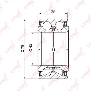 Подшипник ступицы (к-кт)