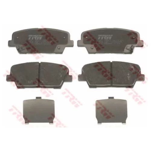 Колодки тормозные задние дисковые к-кт