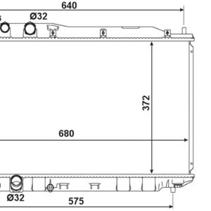 Радиатор основной