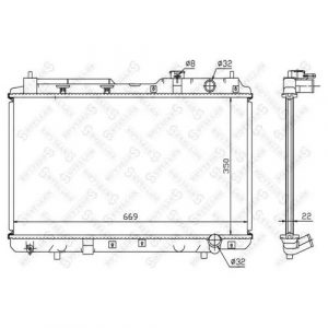 Радиатор основной