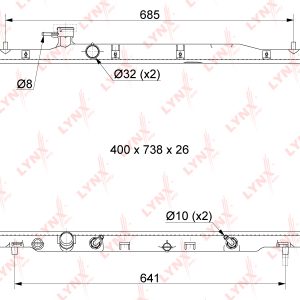 Радиатор основной
