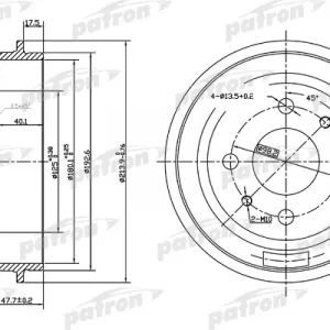 Барабан тормозной