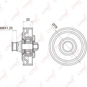 Сальник коленвала задний