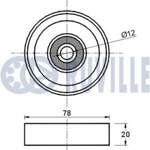 Ролик дополнительный руч. ремня