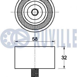 Ролик дополнительный ремня ГРМ