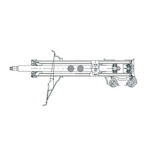 Амортизатор задний правый