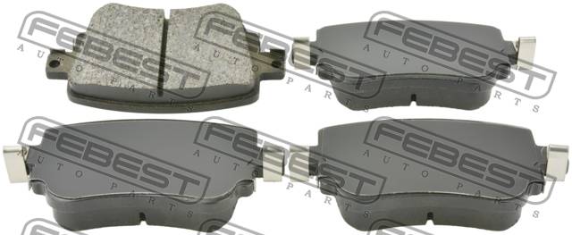 Колодки тормозные задние дисковые к-кт