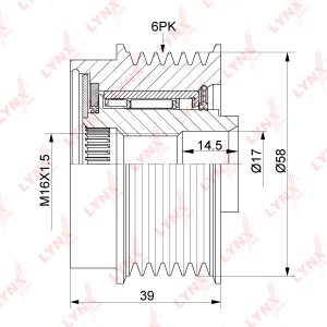 Шкив генератора