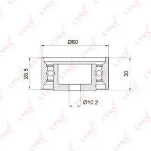 Ролик дополнительный ремня ГРМ