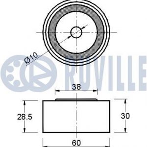 Ролик дополнительный ремня ГРМ