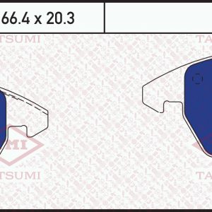 Колодки тормозные передние к-кт