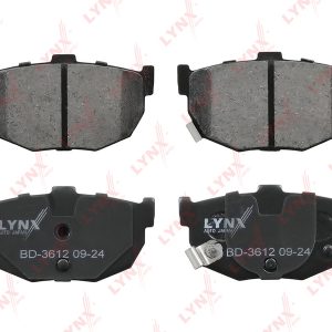 Колодки тормозные задние дисковые к-кт