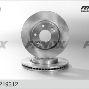 Диск тормозной передний вентилируемый