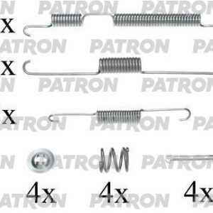 Установочный к-кт задних колодок