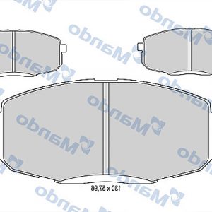 Колодки тормозные передние к-кт