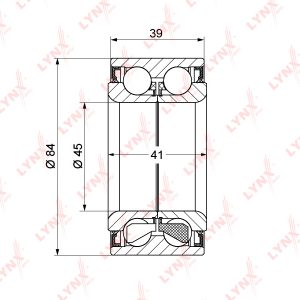 Подшипник ступицы (к-кт)