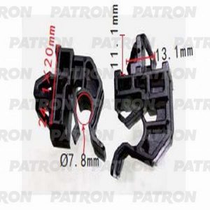 Крепеж крючка капота