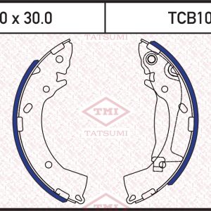 Колодки барабанные к-кт