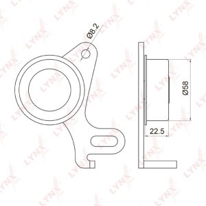 Ролик-натяжитель балансировочного вала