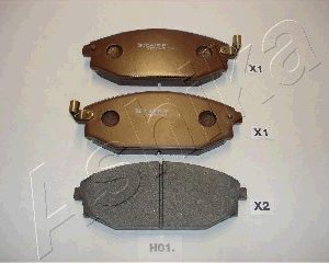 Колодки тормозные передние к-кт