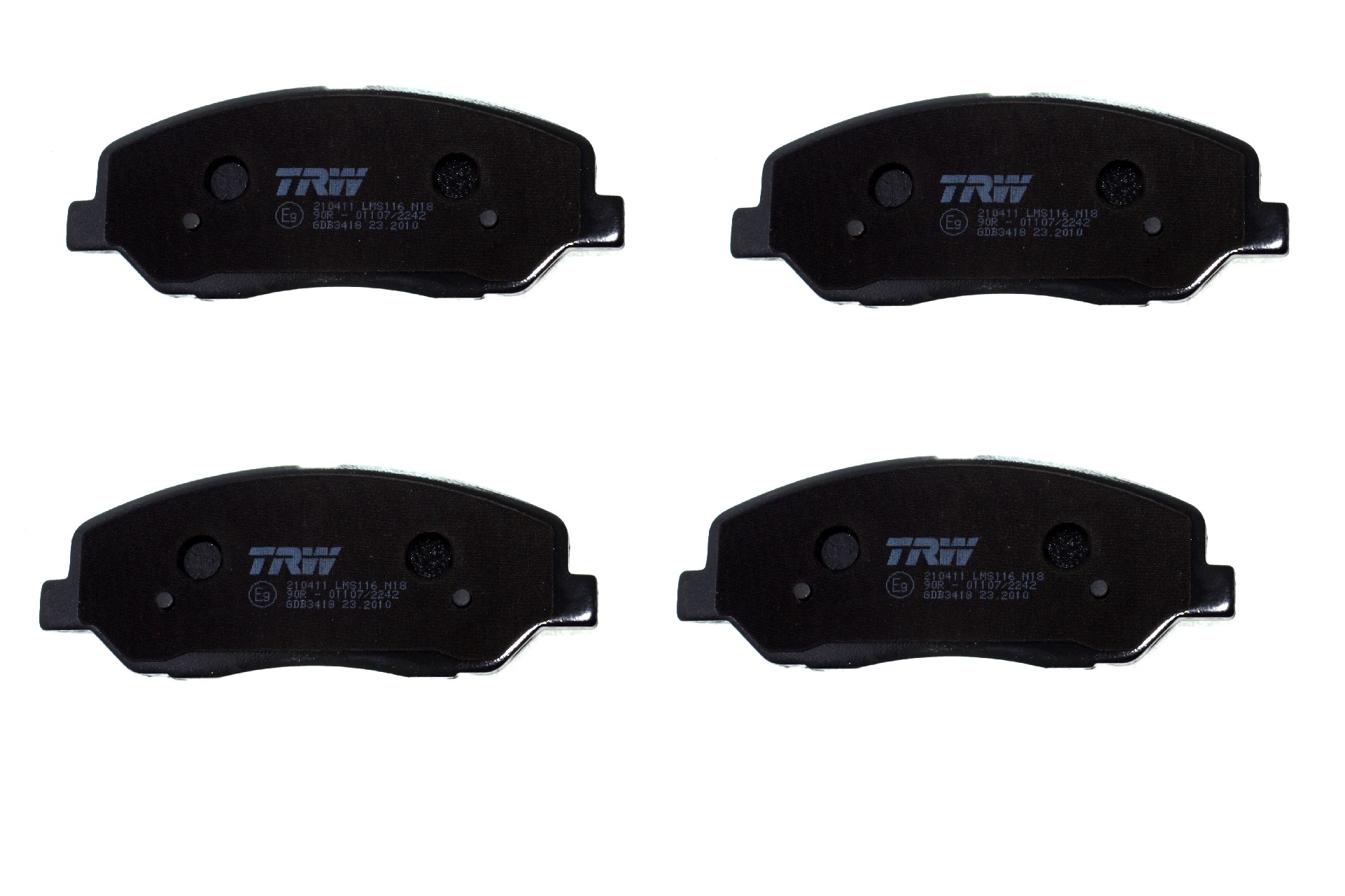 Колодки тормозные передние к-кт