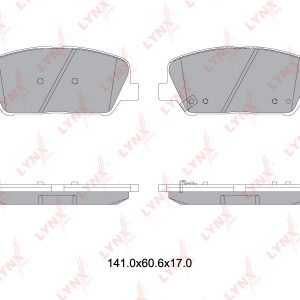 Колодки тормозные передние к-кт