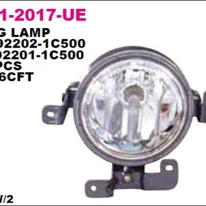 Фара противотуманная левая