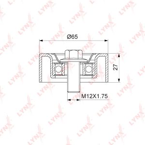 Ролик дополнительный руч. ремня