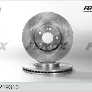 Диск тормозной передний вентилируемый