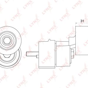 Натяжитель ремня