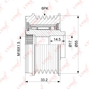 Шкив генератора