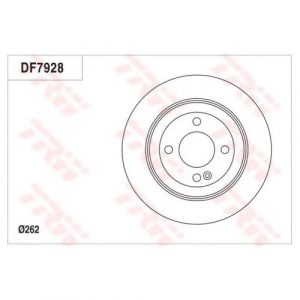 Диск тормозной задний